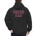 Cheer Dad Pink Cheerleading Men's Hoodie Back Print