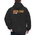 Cheerleader Dad Beer Cheerleading Cheer Dad Men's Hoodie Back Print