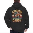 Chicken Daddy Farmer For Men Men's Hoodie Back Print