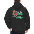 Christmas Twins Expecting Dad T-Shirt Pregnant Wife Tee Men's Hoodie Back Print