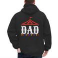 Circus Dad Of The Birthday Boy & Girl Carnival Family Outfit Men's Hoodie Back Print