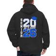 Class Of 2026 Dad Proud Dad Of A 2026 Senior Graduate Men's Hoodie Back Print