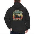 This Is How A Cool Grandpa Rolls Vintage Golf Dad Grandpa Men's Hoodie Back Print This Is How A Cool Grandpa Rolls Vintage Golf Dad Grandpa Men's Hoodie Back Print