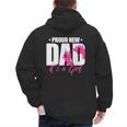 Cool Parent Apparel Proud New Dad It's A Girl Classic Fit Short Sleeve Crew Neck T-Shirt Small Men's Hoodie Back Print