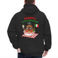 Couple Daddy's Little Meatball Italian Men Men's Hoodie Back Print