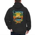Cruising With My Son Mom Dad Cruise Vacation Matching Men's Hoodie Back Print