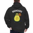 Cute Avocado For Dad Men Fruit Avocado Pear Lovers Men's Hoodie Back Print