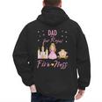 Dad 5th Birthday Her Royal Fiveness Princess Matching Men's Hoodie Back Print