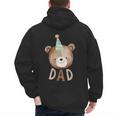 Dad Bear 1st Birthday Beary First Birthday Matching Family Men's Hoodie Back Print Dad Bear 1st Birthday Beary First Birthday Matching Family Men's Hoodie Back Print