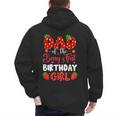 Dad Of The Berry First Birthday Of Girl Strawberry Men's Hoodie Back Print