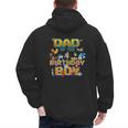 Dad Of The Birthday Boy Brainrot Meme Kids Teens Boys Men's Hoodie Back Print