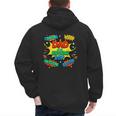 Dad Of The Birthday Boy Shirt Father Superhero Comic Party Men's Hoodie Back Print Dad Of The Birthday Boy Shirt Father Superhero Comic Party Men's Hoodie Back Print