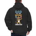 Dad Of The Birthday Girl Boy Cheetah Men's Hoodie Back Print