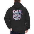 Dad Of The Birthday Girl Kpop Family Matching Party Men's Hoodie Back Print