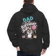 Dad Of The Birthday Girl Pesto Baby Penguin Party Men's Hoodie Back Print Dad Of The Birthday Girl Pesto Baby Penguin Party Men's Hoodie Back Print