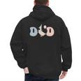 Dad Daddy Of The Birthday Silly Goose Family Men's Hoodie Back Print