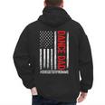 Dad Dance She Get It From Me Proud Dancer Dad USA Flag Men Men's Hoodie Back Print