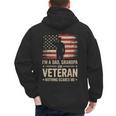 Im A Dad Grandpa And A Veteran Nothing Scares Me Veteran Men's Hoodie Back Print Im A Dad Grandpa And A Veteran Nothing Scares Me Veteran Men's Hoodie Back Print