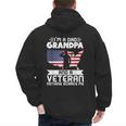 Dad Grandpa Veteran Nothing Scares Patriotic Veterans Day Men's Hoodie Back Print Dad Grandpa Veteran Nothing Scares Patriotic Veterans Day Men's Hoodie Back Print