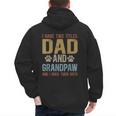 Dad And Grandpaw Dog Grandpaw Grandpa Men Men's Hoodie Back Print Dad And Grandpaw Dog Grandpaw Grandpa Men Men's Hoodie Back Print