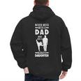 Dad Who Has a Karate Daughter Dad & Daughter Men's Hoodie Back Print Dad Who Has a Karate Daughter Dad & Daughter Men's Hoodie Back Print