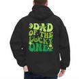 Dad Of The Lucky One Saint Patrick's Day Children Birthday Men's Hoodie Back Print