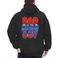 Dad And Mom Birthday Boy Spider Family Matching Men's Hoodie Back Print