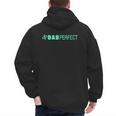 Dad Perfect Fathers Day Men's Hoodie Back Print