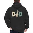 Dad Silly Goose 1st Birthday Family Matching Pocket Men's Hoodie Back Print