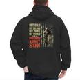 My Dad Is A Soldier Hero Proud Army Son US Military Men's Hoodie Back Print My Dad Is A Soldier Hero Proud Army Son US Military Men's Hoodie Back Print