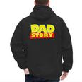 Dad Story Men's Hoodie Back Print