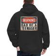 Dad Of a Teenager Official Teenager Matching Men's Hoodie Back Print