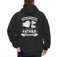 Dad Of Twins 2024 Father Twice As Cool Father's Day Twin Dad Men's Hoodie Back Print Dad Of Twins 2024 Father Twice As Cool Father's Day Twin Dad Men's Hoodie Back Print
