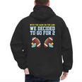 Dad Of Twins TShirt Men's Hoodie Back Print