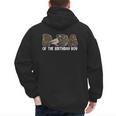 Dada Of The Birthday Boy One Lucky Duck 1st Birthday Family Men's Hoodie Back Print Dada Of The Birthday Boy One Lucky Duck 1st Birthday Family Men's Hoodie Back Print