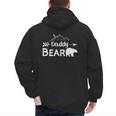Daddy Bear Shirt Matching Family Mama Papa Bear Camping Men's Hoodie Back Print Daddy Bear Shirt Matching Family Mama Papa Bear Camping Men's Hoodie Back Print