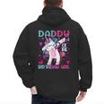 Daddy Of The Birthday Girl Dabbing Unicorn Dad Daddy Small Men's Hoodie Back Print Daddy Of The Birthday Girl Dabbing Unicorn Dad Daddy Small Men's Hoodie Back Print