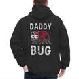 Daddy Bug Ladybug Lover Cute Dad Small Men's Hoodie Back Print Daddy Bug Ladybug Lover Cute Dad Small Men's Hoodie Back Print