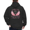 Daddy Girl I Used To Be His Angel Now He Is Mine Men's Hoodie Back Print