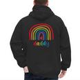 Daddy Rainbow For Women Men Family Matching Birthday Men's Hoodie Back Print