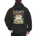Daddy Of The Wild One 1St Birthday Kids Safari Jungle Men's Hoodie Back Print Daddy Of The Wild One 1St Birthday Kids Safari Jungle Men's Hoodie Back Print