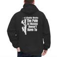 Dads Electrical Lineman Gear Husband & Lineman Wife Men's Hoodie Back Print