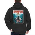 Dalmatian Jowls Cute Paws Spot Dog Mom Top Dog Dad Men's Hoodie Back Print