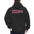 Dance Dad Pink Men's Hoodie Back Print Dance Dad Pink Men's Hoodie Back Print