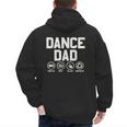 Dance Dad Proud Dancer Dancing Father Men Men's Hoodie Back Print