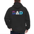 Disney Frozen Elsa Anna Olaf Dad Father's Day Birthday Men's Hoodie Back Print