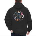 Disney Pet Parent Father’s Day Disney Cats Best Cat Dad Ever Men's Hoodie Back Print