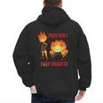 Disney And Pixar’s Elemental Proud Dad Of a Fiery Daughter Men's Hoodie Back Print