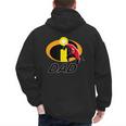 Disney And Pixar's The Incredibles Mr Incredible Dad Family Men's Hoodie Back Print