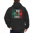 El Papa Mas Chingon Best Mexican Dad Men's Hoodie Back Print